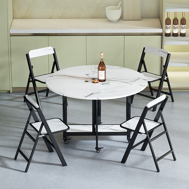 Midcentury Style Round Furniture Solid Wood Dining Table for Dining Room
