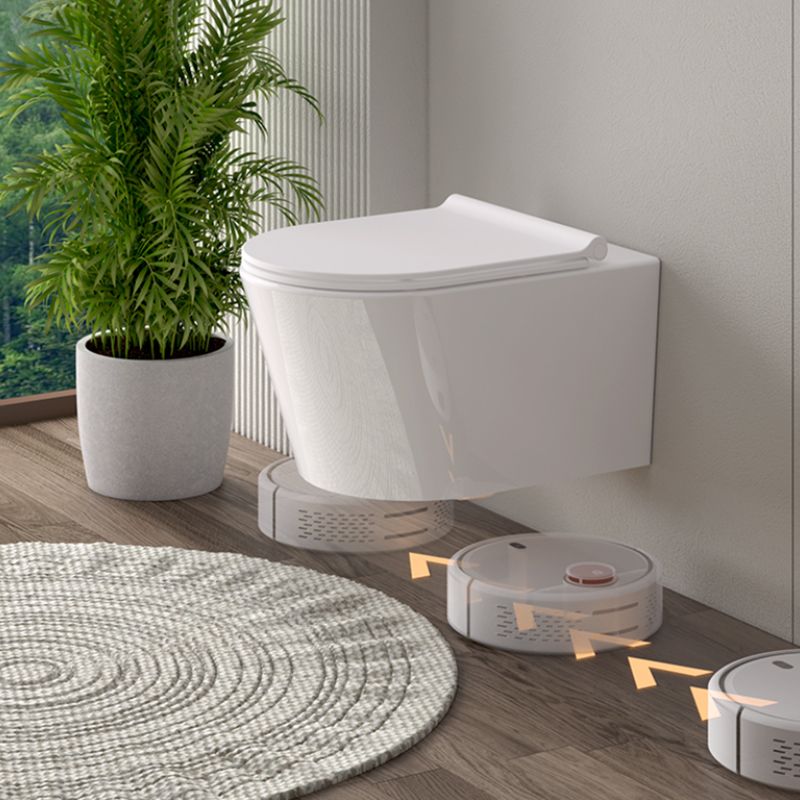 Contemporary One Piece Flush Toilet Wall Mount Urine Toilet for Bathroom
