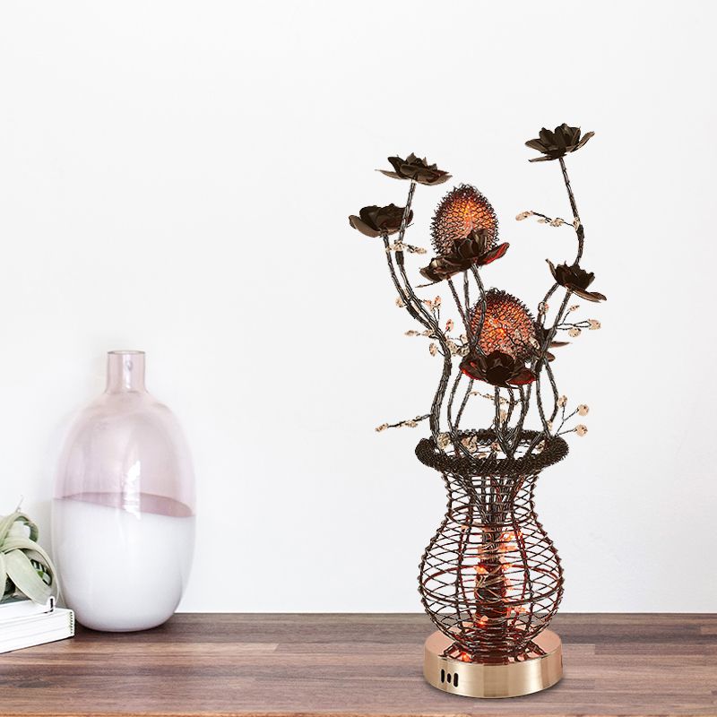 LED VASE TABLE LAMBRE DÉCOR