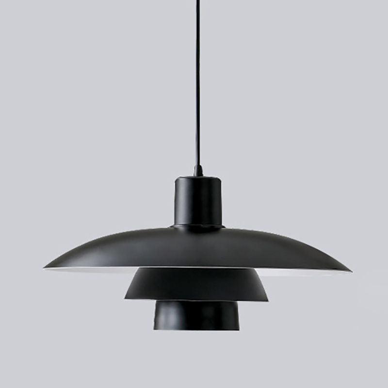 1 Light Metal Hanging Light Modern Style Pendant Light for Dining Room Kitchen