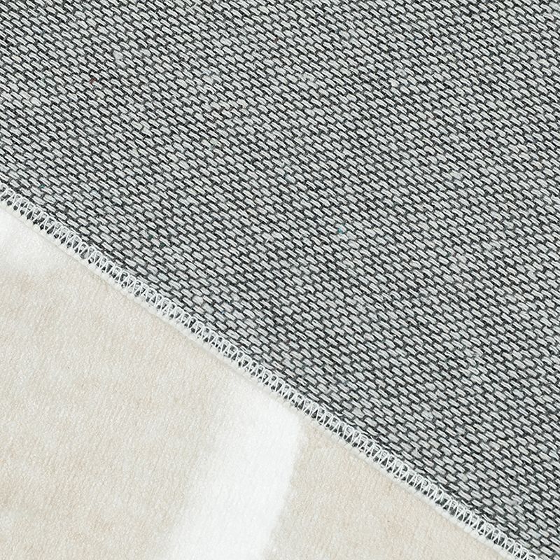 Fancy Modern teppich Farbblock Polyester Fläche Teppich nicht rutschfestes Hintergrund Teppich für Wohnkultur