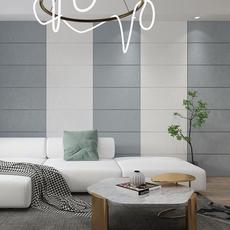 Modern Wall Panel Pure Color Peel and Stick Waterproof Wall Ceiling for Living Room