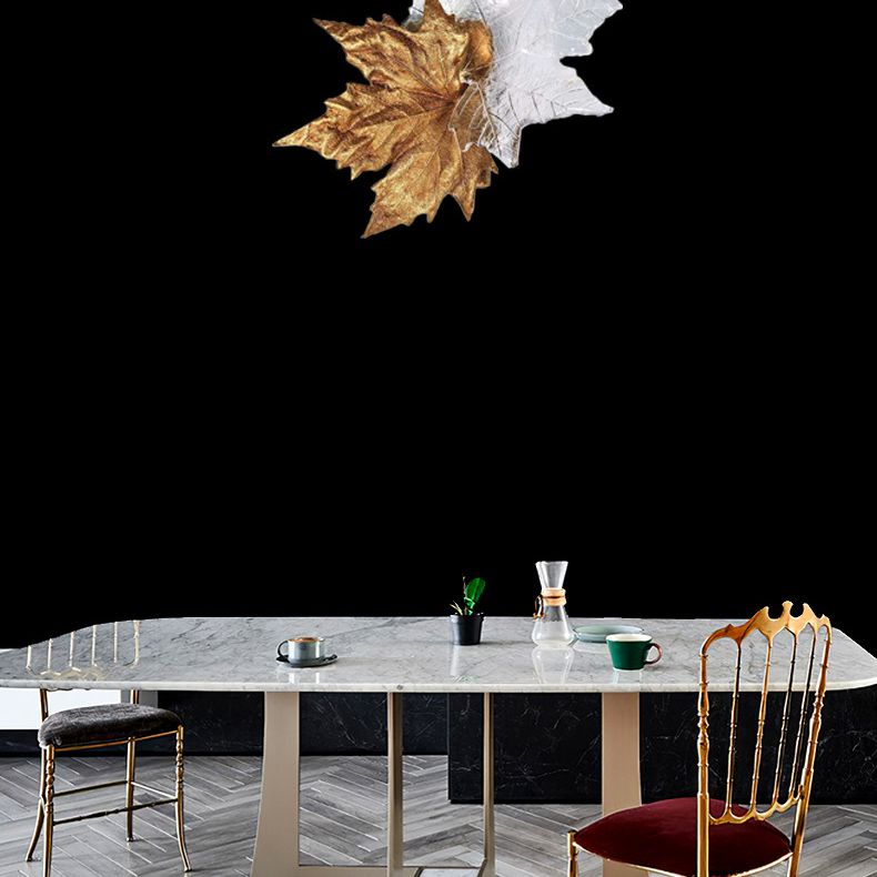Bladvorm Wandverlichting Ideeën Noordse kunstmuurlicht SCONCE VOOR BEDBADE COORNE