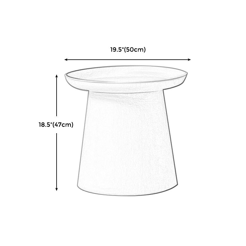 Pedestal Base Plastic Base Design Plastic Table Top Round Side Table
