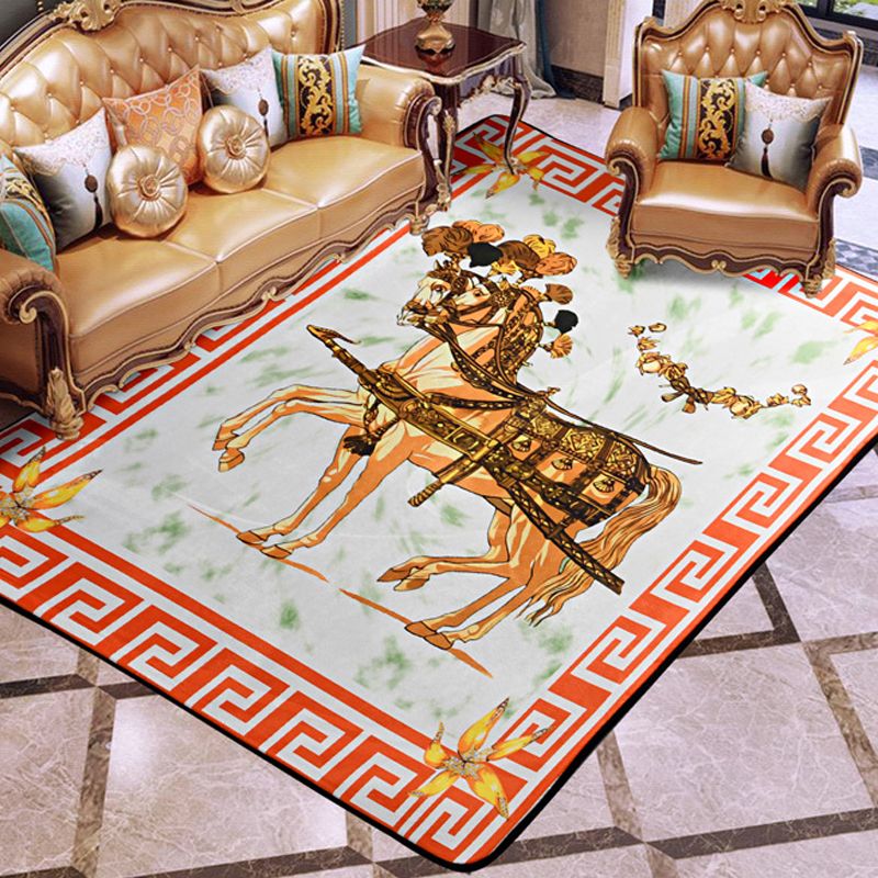 Minimalistisch gebied Tapijt Leisure Polyester Tapijt Wasbaar binnen Tapijt voor woningdecoratie