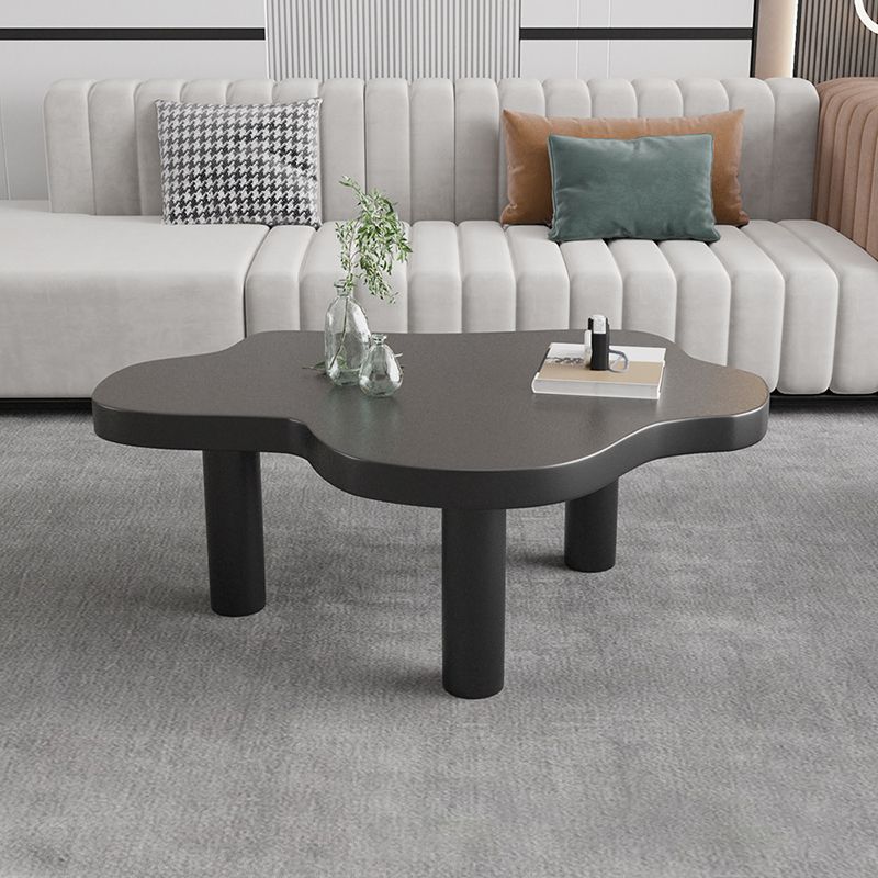 Nordic Cocktail Table 3 Legs Solid Wood Free Form Nesting Coffee Table