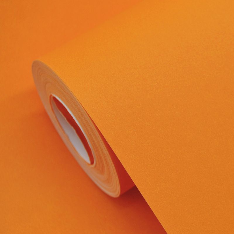 Water-Resistant Pure Color Waterproof Non-Pasted Wallpaper, 20.5"W x 33'L
