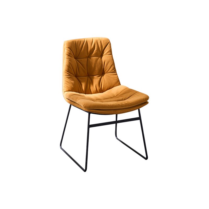 Modern Style Side Chair Upholstered Indoor Dining Chair for Home