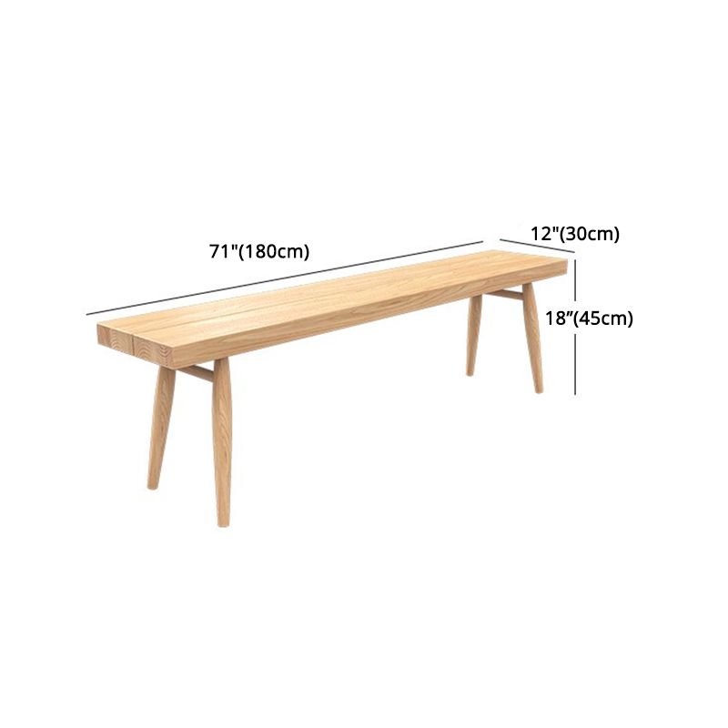 Modern 1/2/4 Pieces Beige Dinette Set Ash Wood Rectangle Dining Table Set