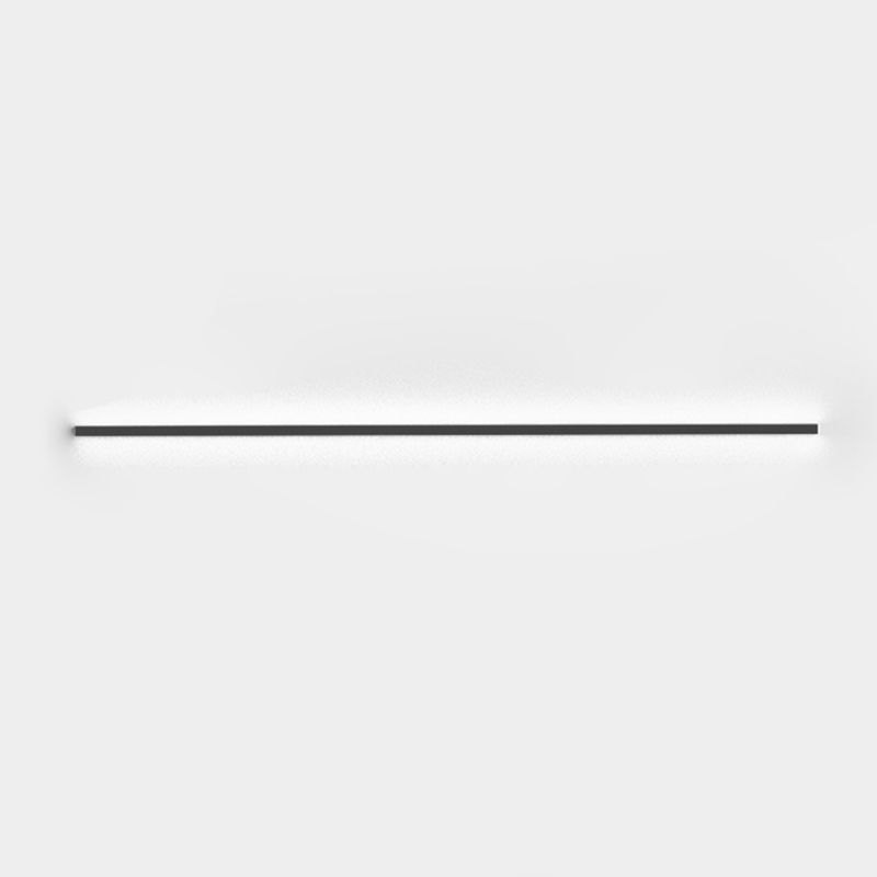 Linear Shape Metal Wall Lighting Modern 1 Light Wall Mounted Light Fixture