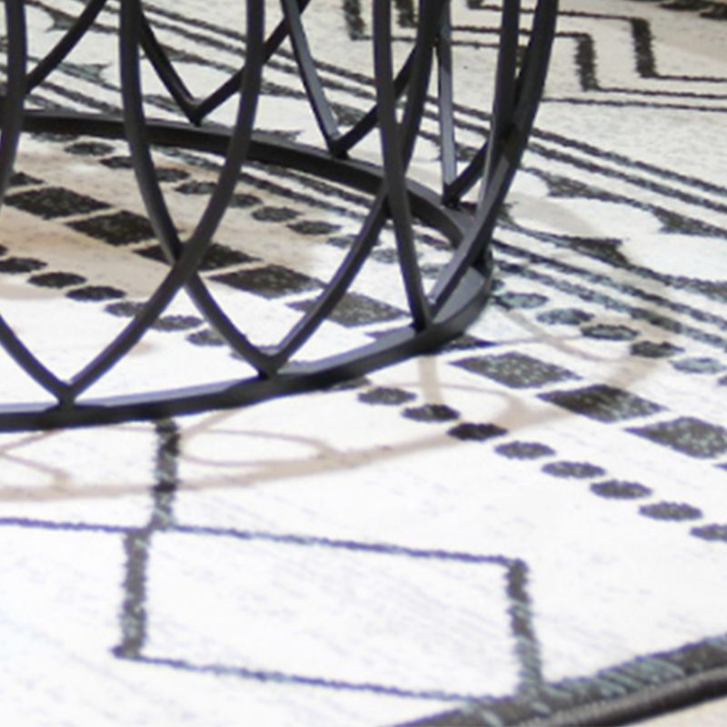 Glass Top Coffee Table Round Shape Frame Base Cocktail Table