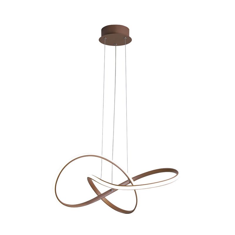 Twist lampadario a pendente a sospensione Minimalistic Metal Dining Room lampada appesa