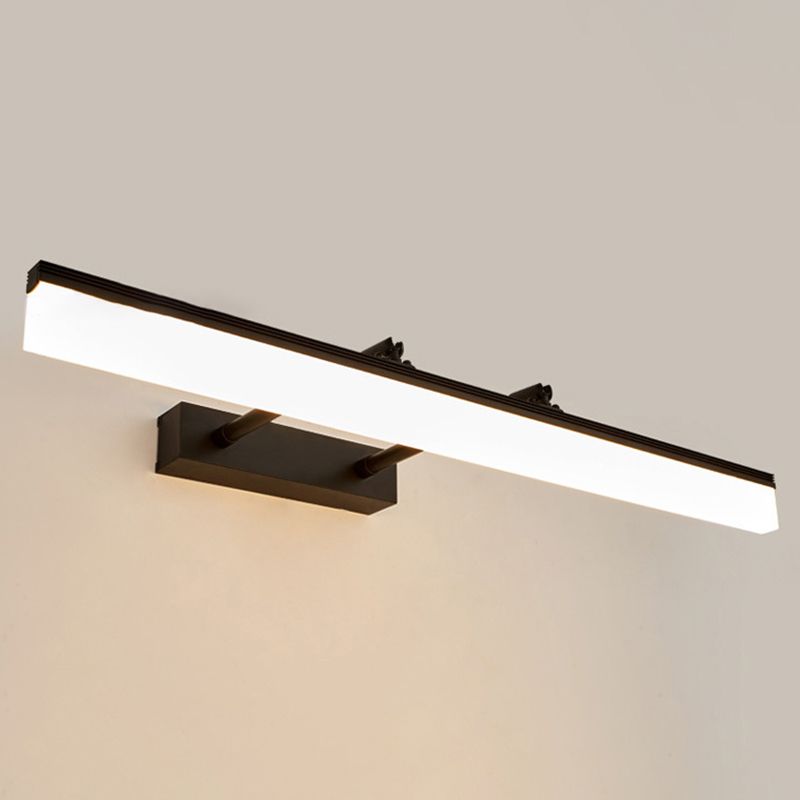 Contemporary Simplicity Rectangle Wall Mounted Lights Acrylic Wall Mounted Lamp for Bathroom