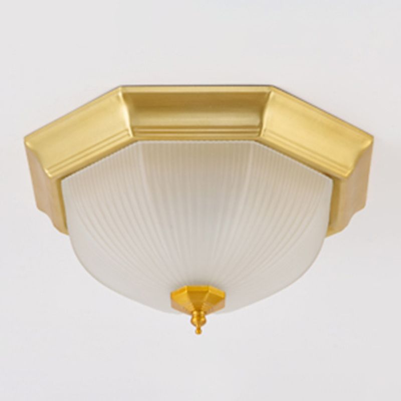 Geometric Shape Flush Mount Lamps Modern Glass Flush Mount Ceiling Lights