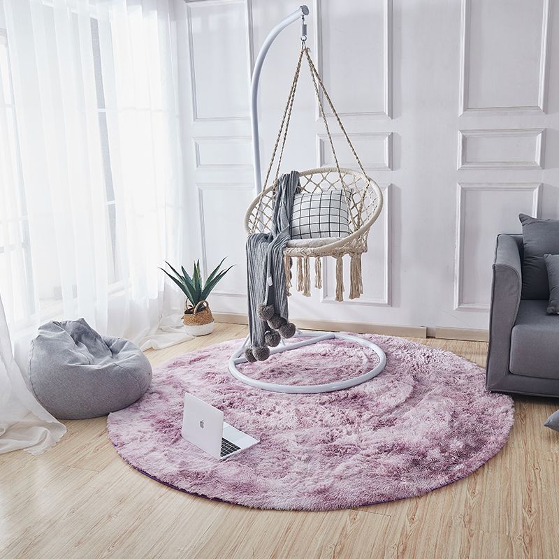 Komfort Schlafzimmer Teppich mehrfarbige Krawattenfarbstoff Teppich Flauschiger Anti-Schlupf-Rückschlag Teppich