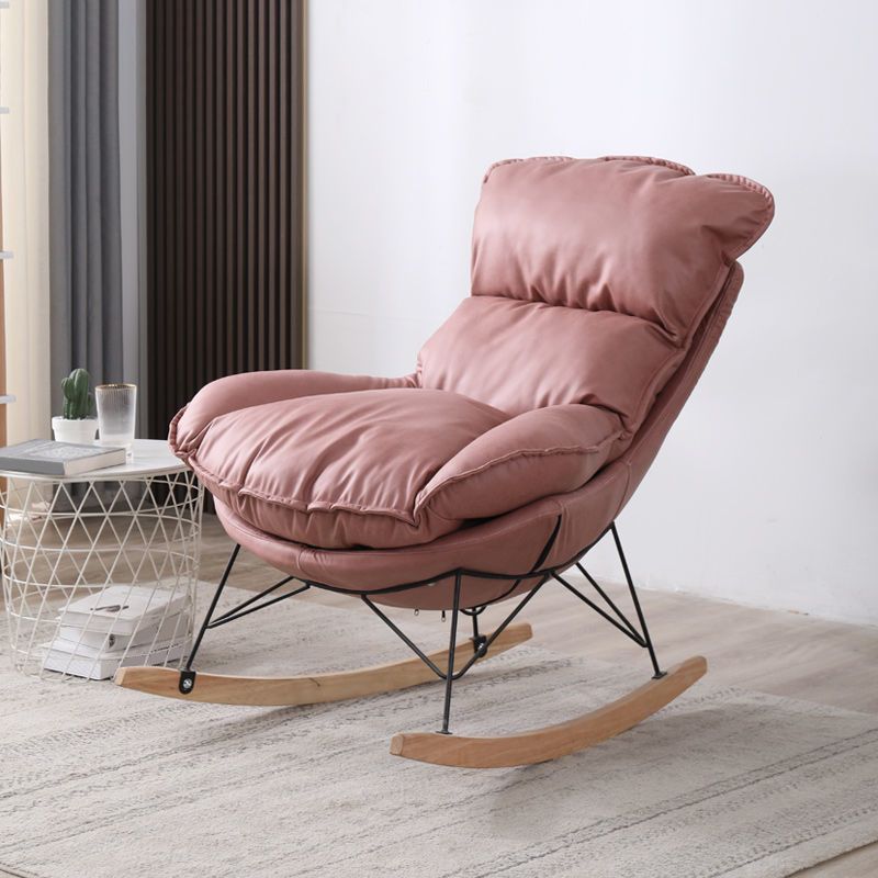 Nordic Light Luxury Single Rocking Sofa Chair Home Lounge Lazy Sofa Chair