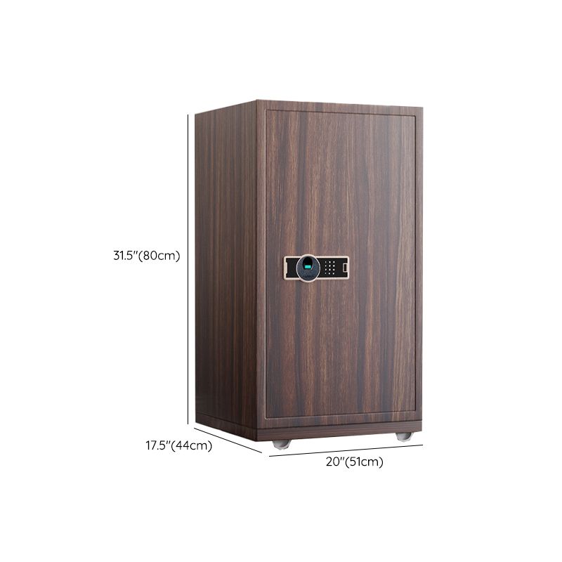 Modern Style File Cabinet Wooden Frame Storage Lock Filing Cabinet