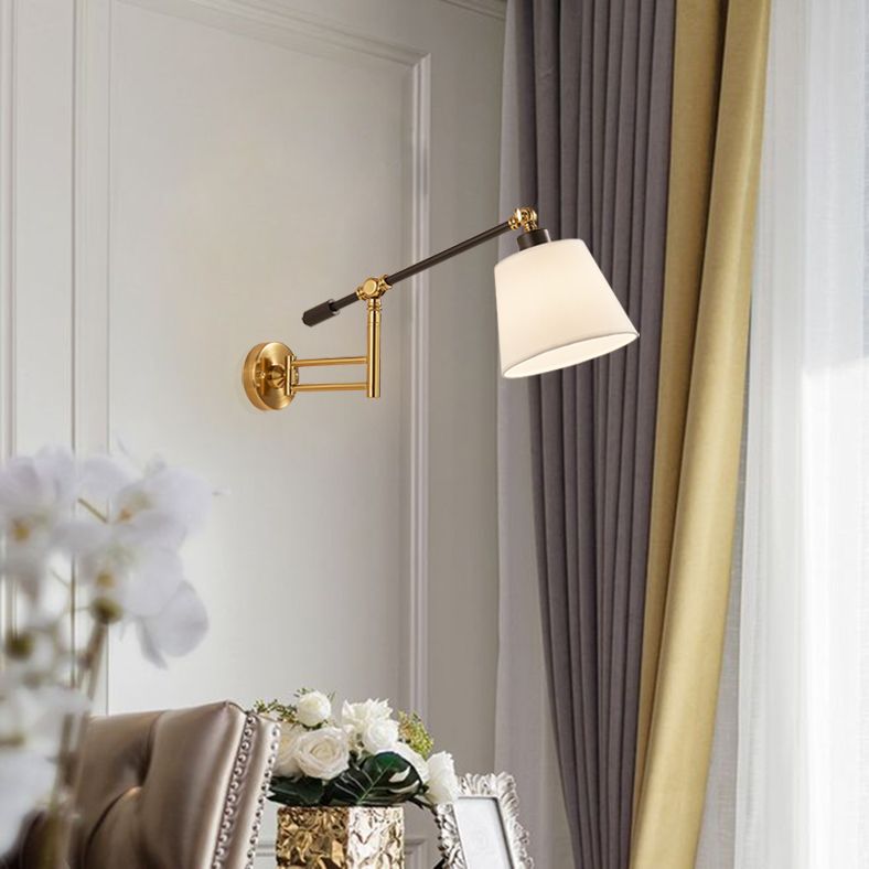 1 Light Cylinder Wall Mounted Light Fixture Modern Style Metal Wall Lighting Ideas Lights