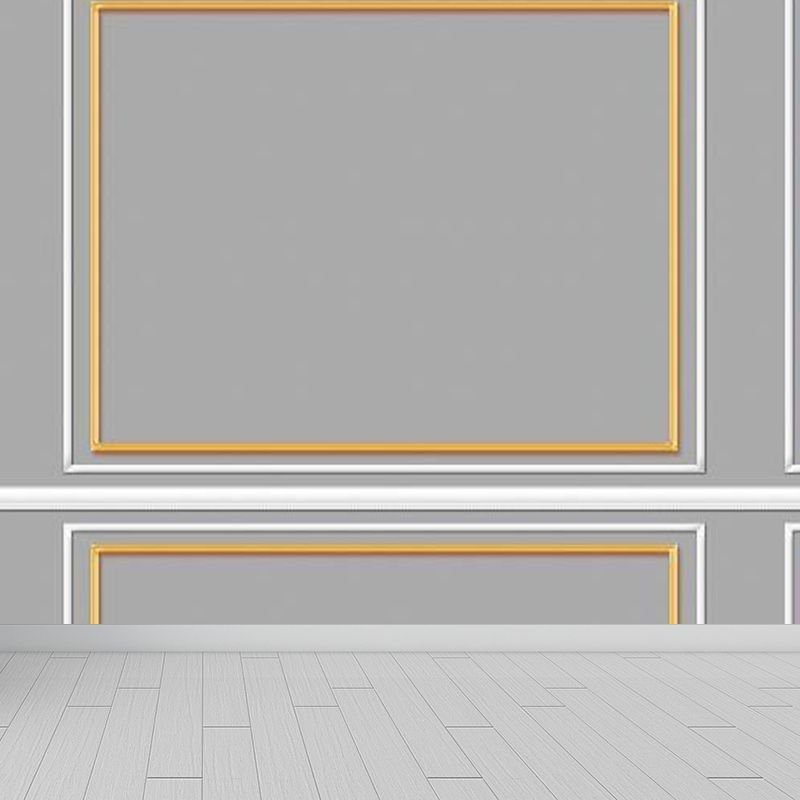 Papier peint Mural contemporain de couleur douce, énorme décoration murale géométrique pour le salon