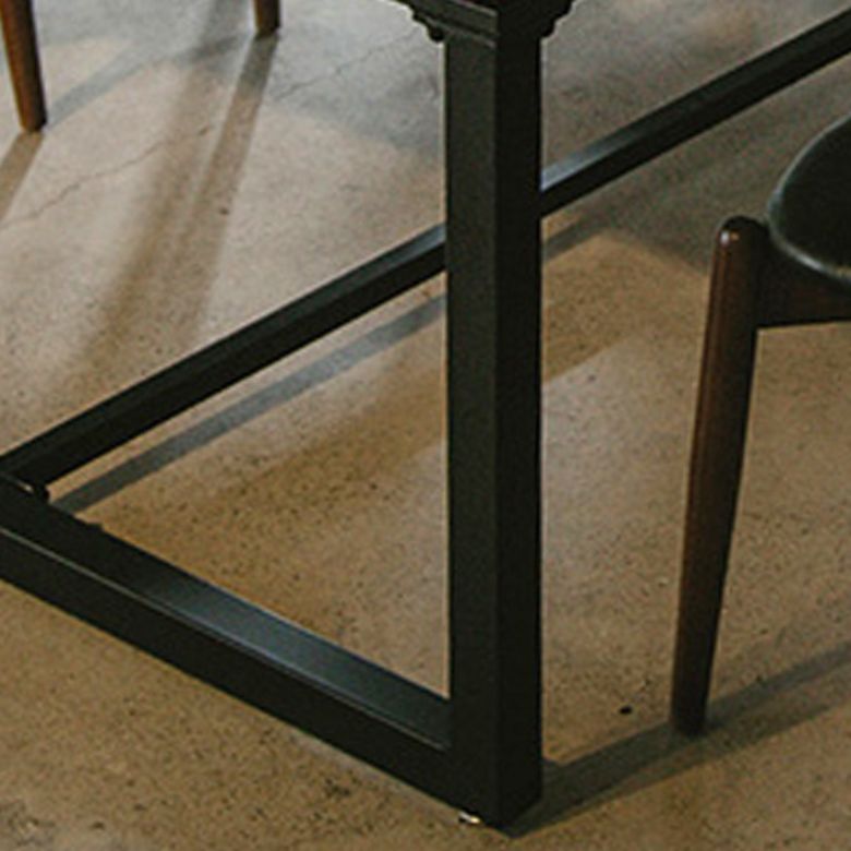 Upholstered Dining Chairs Faux Leather Armless Chairs with Wood Base