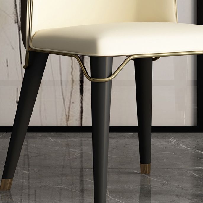 Chaise de salle à manger en bois massif de Style nordique, fauteuil à oreilles pour usage domestique