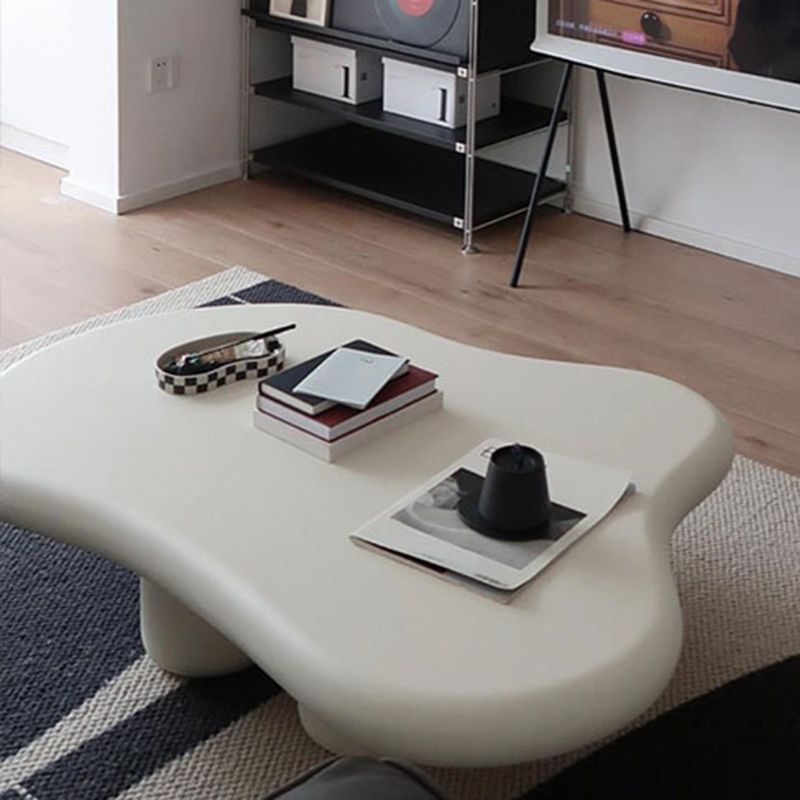 Modern Wood Geometric Coffee Cocktail Table 4 Legs 1 Coffee Table
