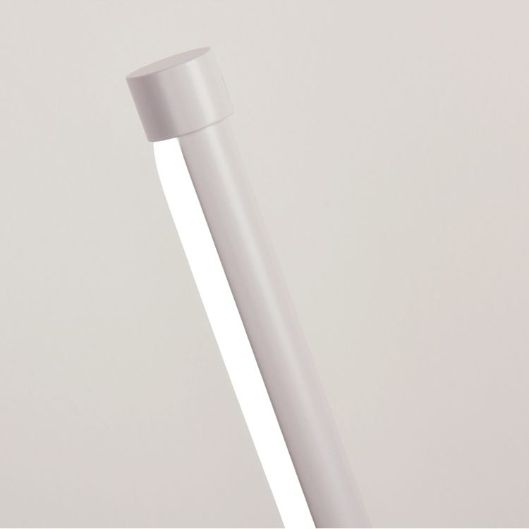 1 Light Linear Nightstand Lamps Modern Bedside Lamps Metal Night Table Lamp