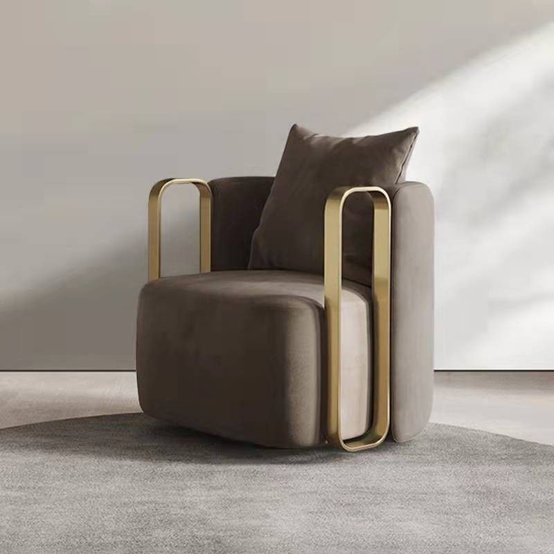 27.16" High Armchair Recessed Arms Included Chair for Living Room