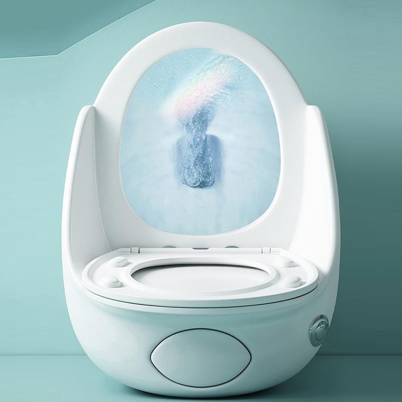 Contemporary Floor Mounted Toilet Seat Included Urine Toilet for Bathroom