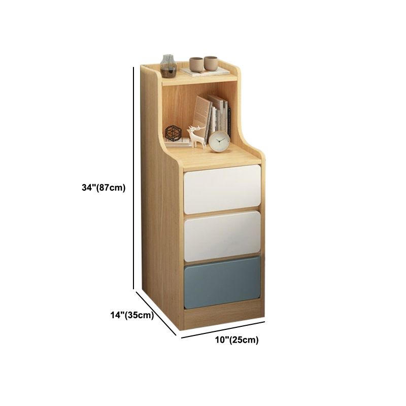 Contemporary Rectangle Manufactured Wood Grooves Accent Chest