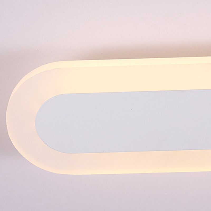 Lineare Form Metallwandbeleuchtung moderne 1-Licht-Wandleuchten