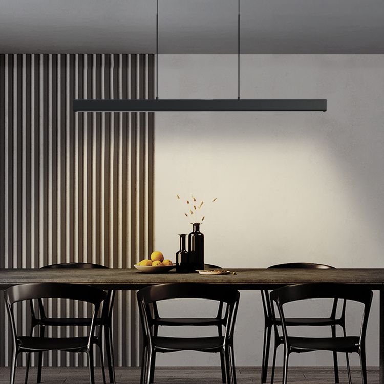 Metal Linear Island Lighting Chandelier Lighting Fixtures Modern Chandelier