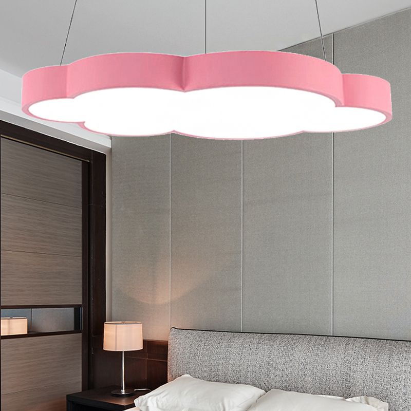 Floating Cloud Hanging Light Nordic Style Acrylic Pendant Light for Dining Room