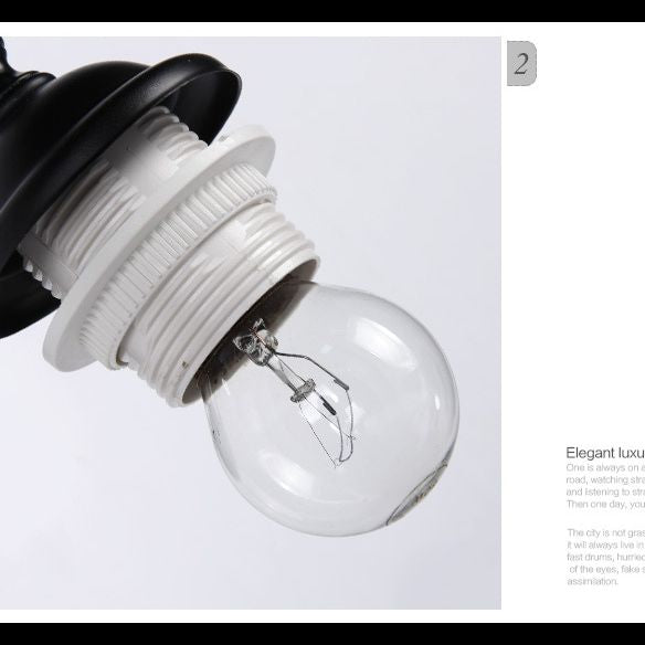 Gooseneck Wall Light Sconce Industrial Style Glass 1 Light Sconces