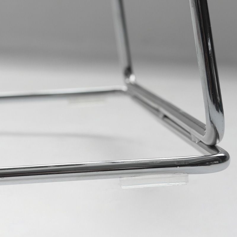 Barhocker im Industriestil mit Schlittenbeinen, PP-Schalensitz für die Küchenbar