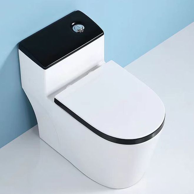 Modern 1-Piece Toilet Bowl Floor Mount White Urine Toilet for Washroom