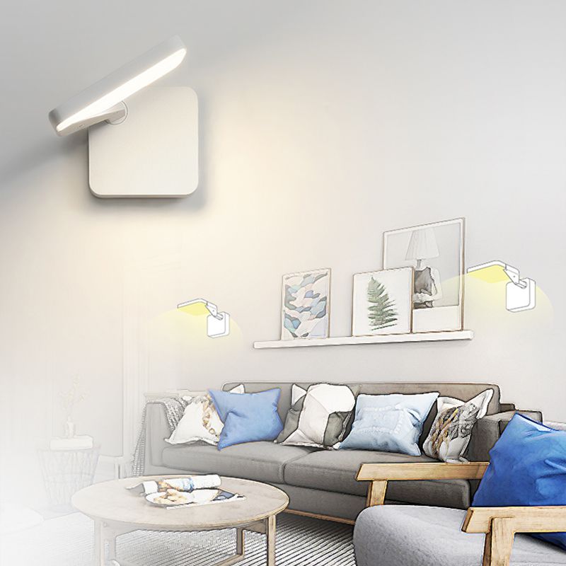 Luz de estudio de dormitorio de interior de pared de pared de pared moderna