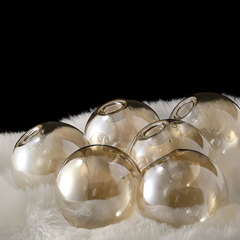 Modern Pendant Light Circular Chandelier Pendant Lighting Glass Pendant Chandelier