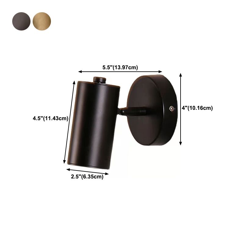 Sconce Light Fixture Minimalist Style Metal Wall Lighting Fixture