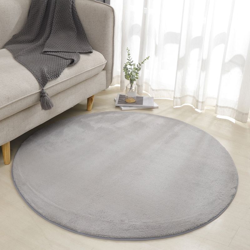 Runde Schaltteppich Polyester einfach