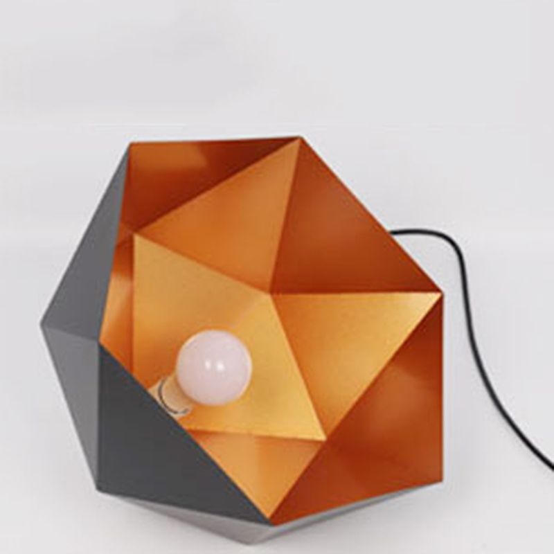 Geometric Ceiling Pendant Lamp Modern Style Metal Pendant Light Fixture for Restaurant