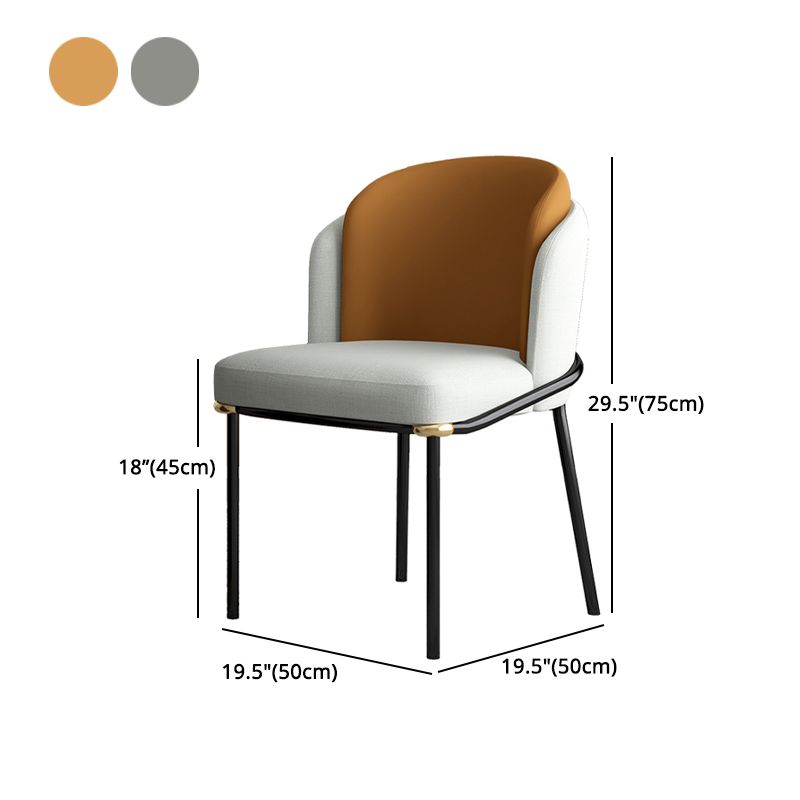 Contemporary 1/2/5 Pieces Dining Set Metal Dining Room Set for Home Use