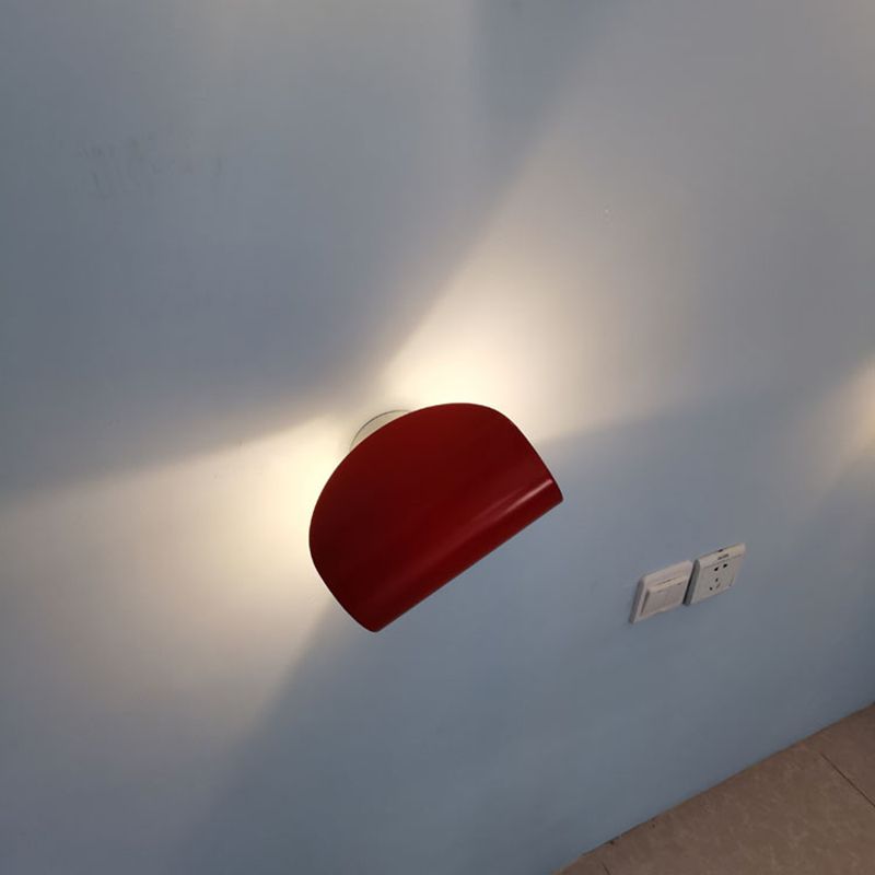 Gearceerde muur gemonteerd verlichtingsarmatuur minimalistische stijl metalen slaapkamer muur sconce verlichting