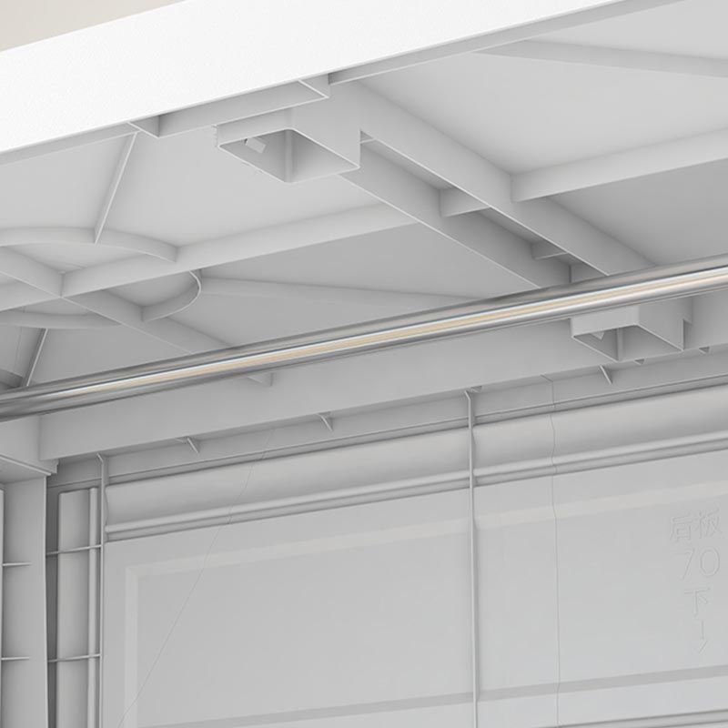 Modern Style Bathroom Wardrobe Plastic Wardrobe Closet with Legs