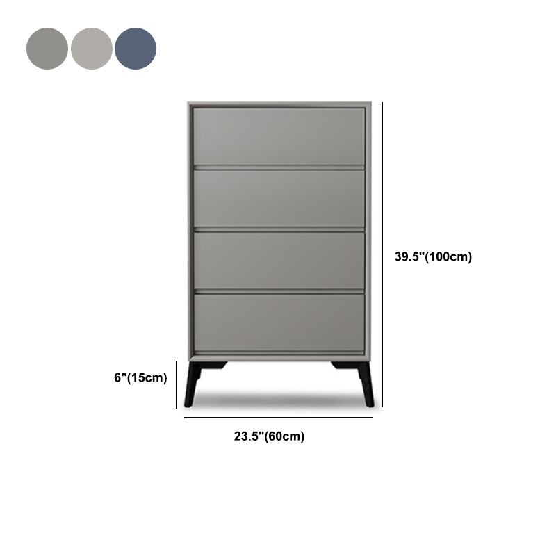 15.74"  Wide Contemporary Accent Chest  4/8  Soft Close Drawers