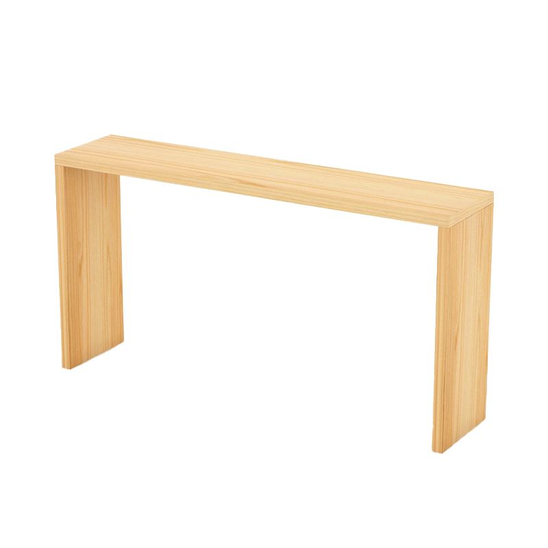 Modern Style 1/2/5/9 Pieces Bar Table Set Rectangle Bar Table with Wooden Stools