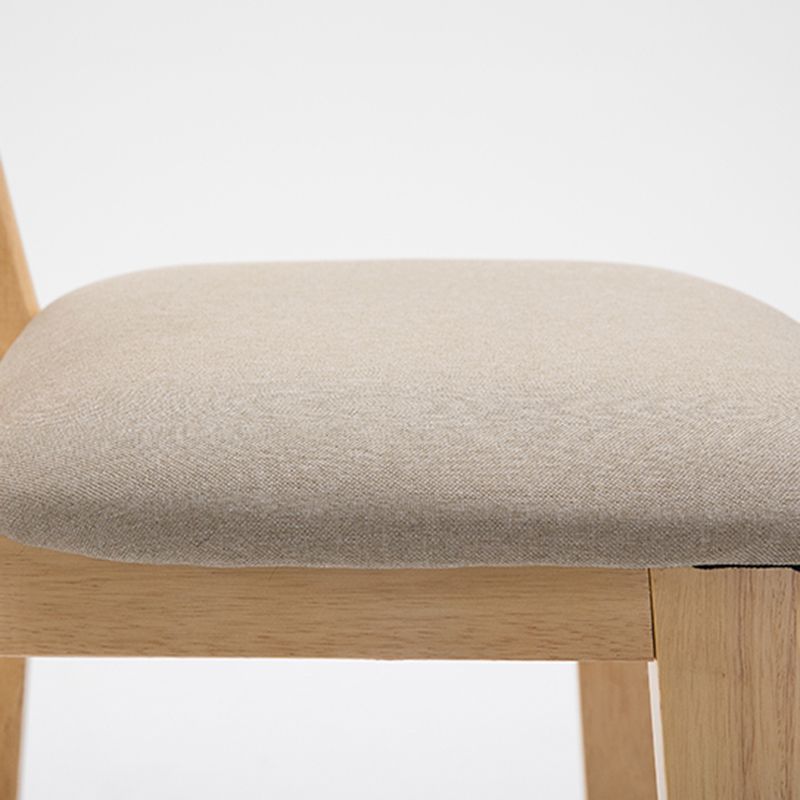 Industrial Bar-stool Square Seat Counter Bar Stool with Wooden Legs