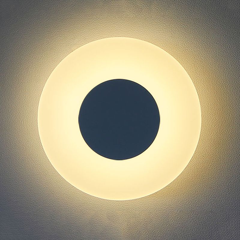 Minimalistische ultradunne acryl SCRYL SCRYCE LIMMUTE LED LED WANDELICT SCONCE In warm/wit/natuurlijk licht