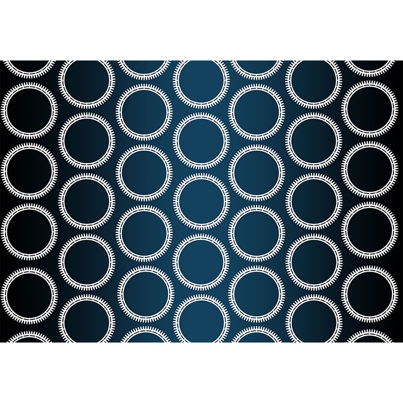 Industrial Style Gearwheel Mural for Living Room Bedroom, Removable, Customized Size