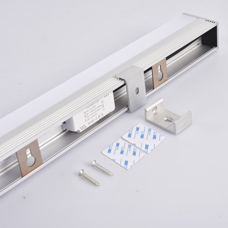 Modern Minimalist Style Rectangle Led Bathroom Vanity Light Fixtures Acrylic Vanity Sconce for Toilet